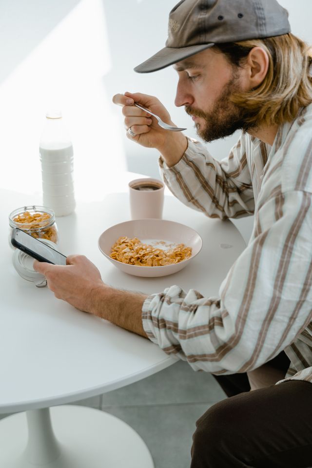 Illustration après la mise en place de nouvelles habitudes de bien-être